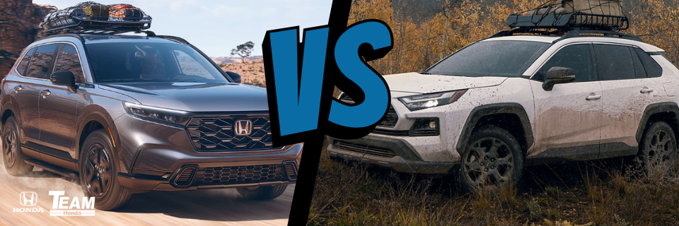 Team Honda CRV vs 2024 Rav4