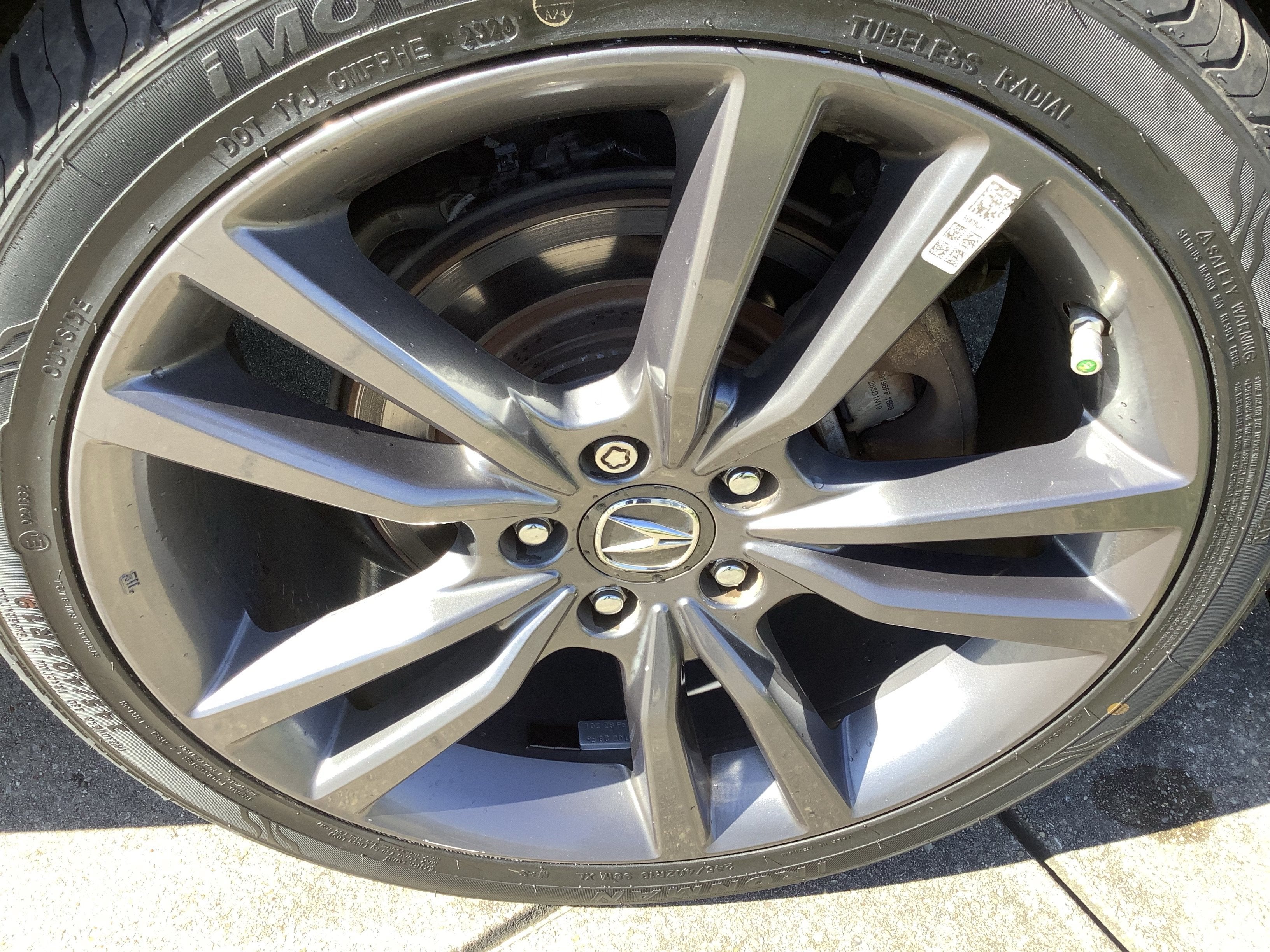 2019 Acura TLX w/A-Spec Pkg Red Leather
