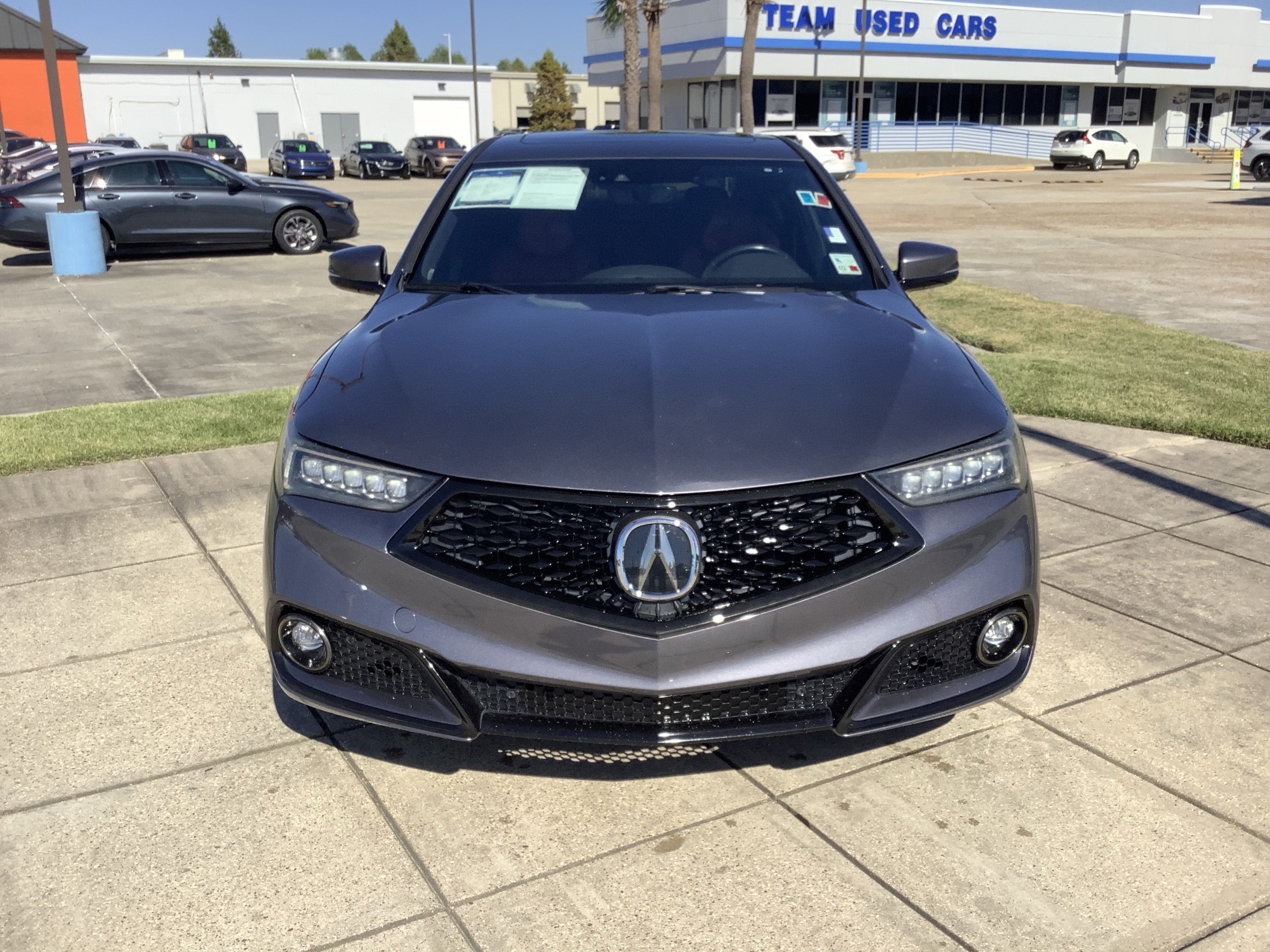 2019 Acura TLX w/A-Spec Pkg Red Leather