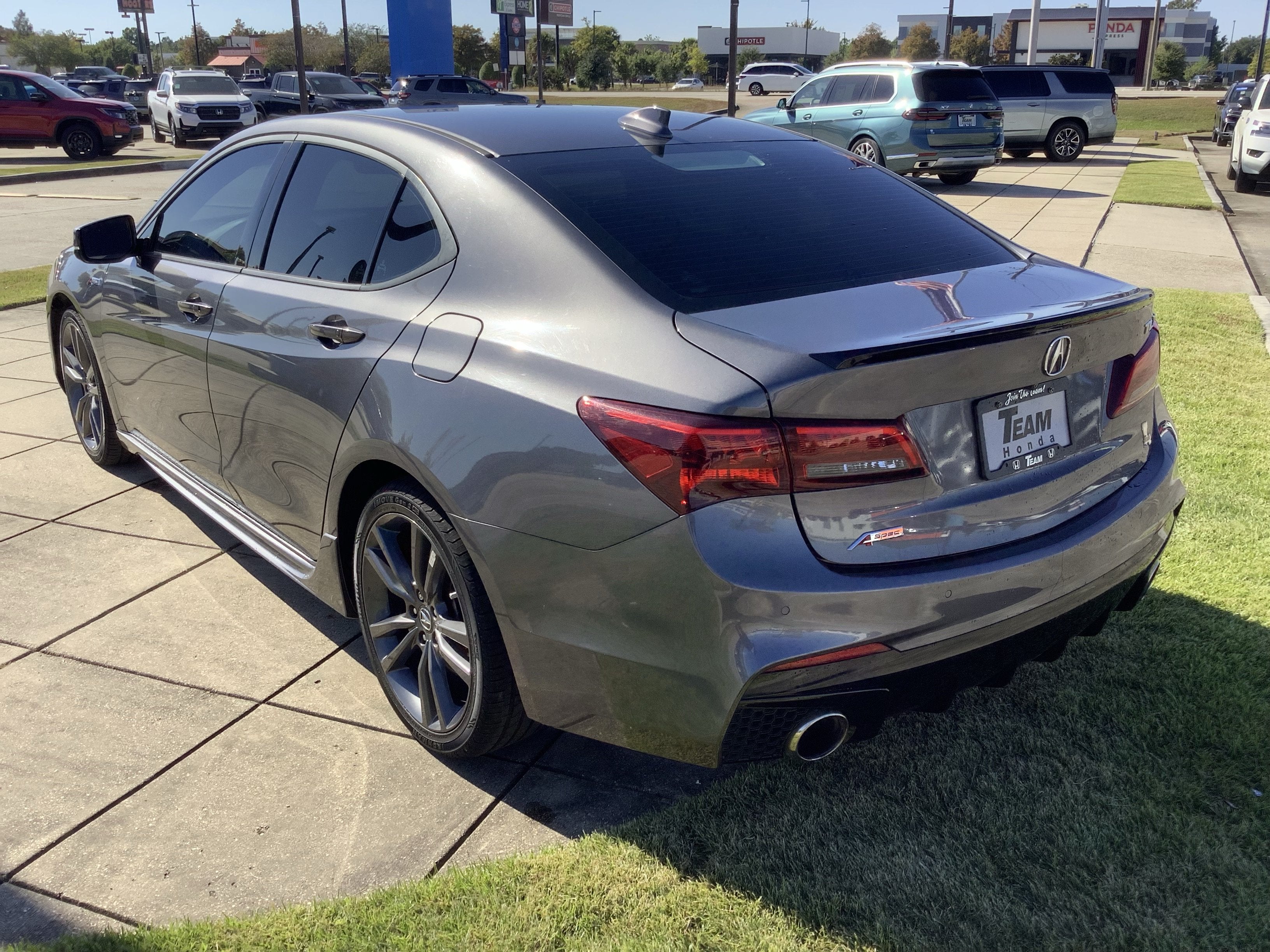 2019 Acura TLX w/A-Spec Pkg Red Leather