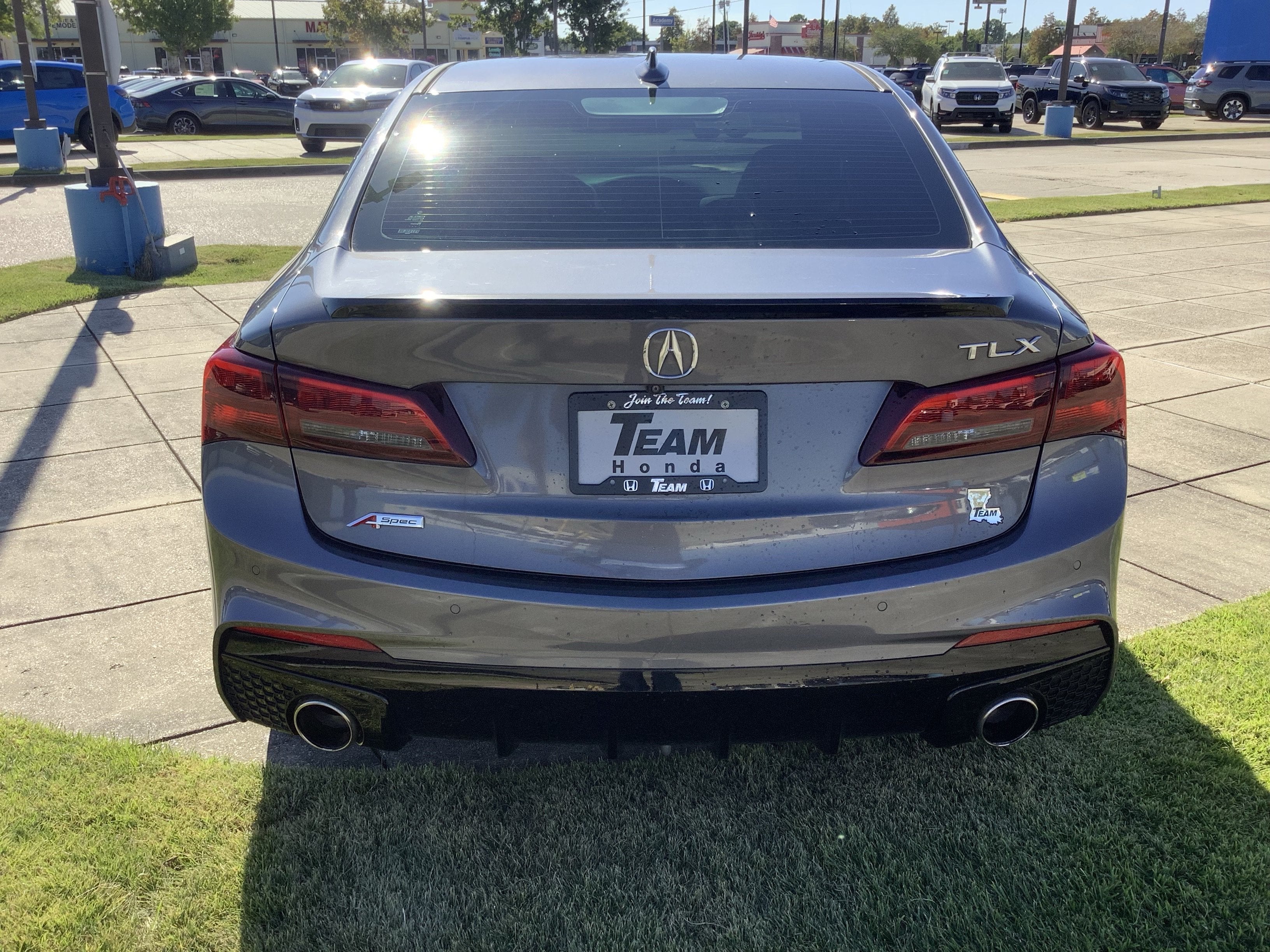 2019 Acura TLX w/A-Spec Pkg Red Leather