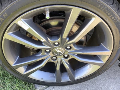 2019 Acura TLX w/A-Spec Pkg Red Leather