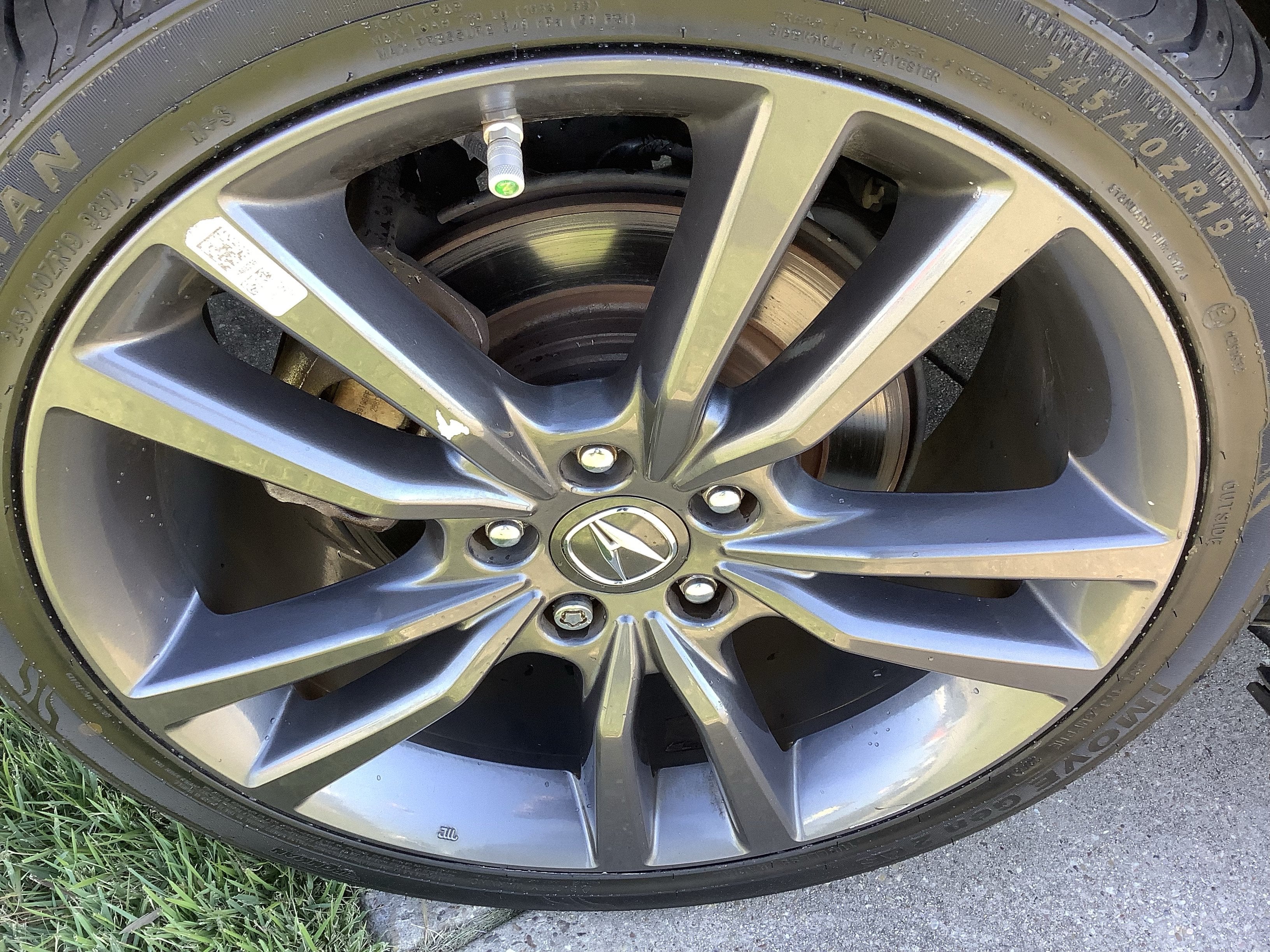 2019 Acura TLX w/A-Spec Pkg Red Leather