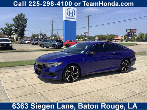 2021 Honda Accord Sedan Sport