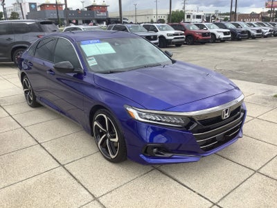 2021 Honda Accord Sedan Sport