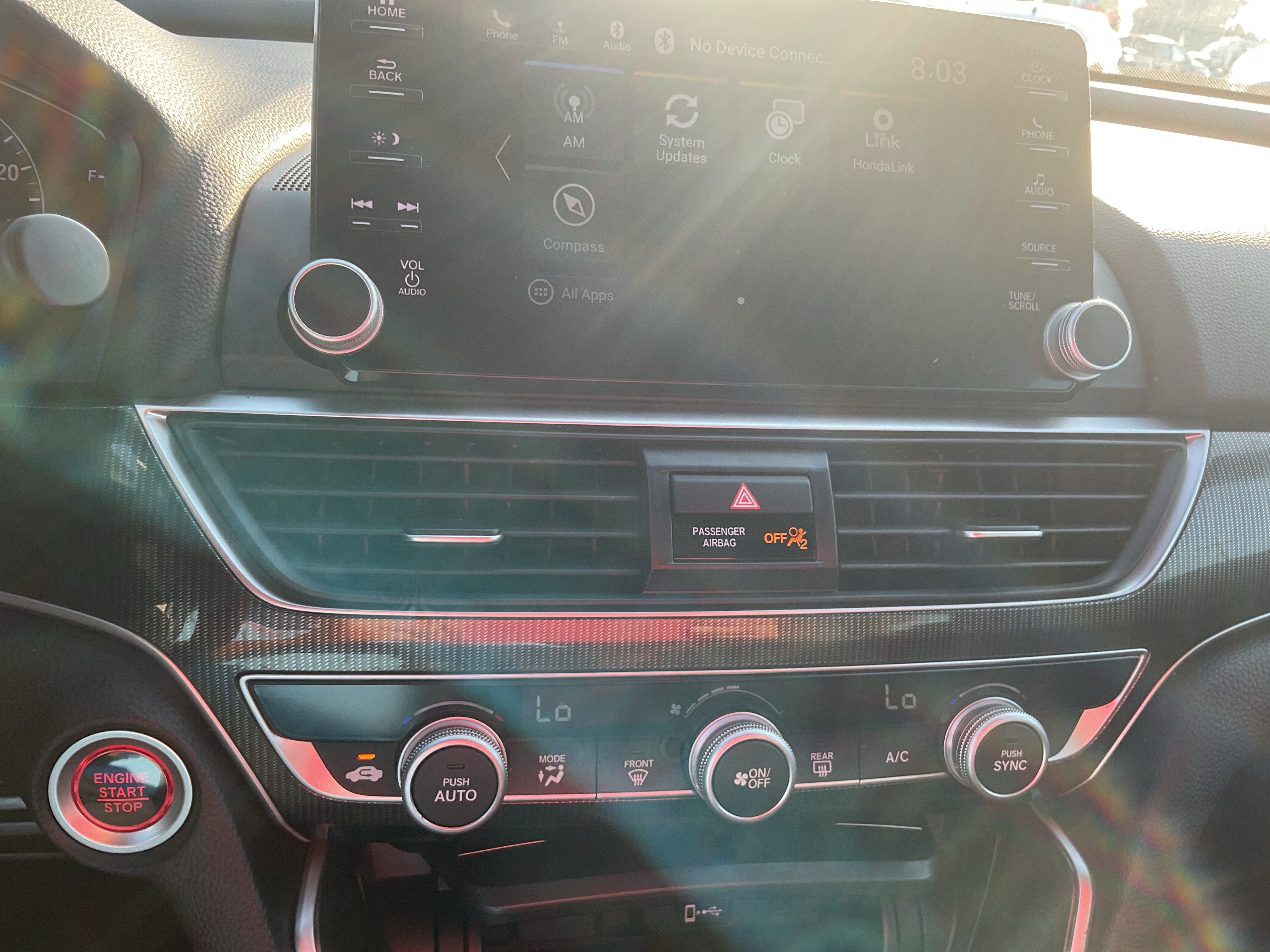 2020 Honda Accord Sedan Sport