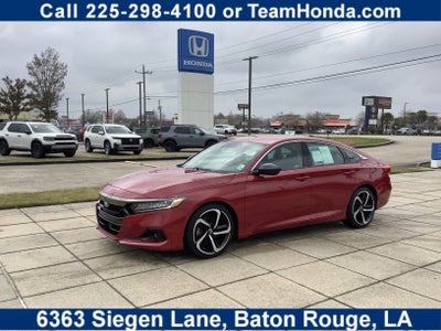 2021 Honda Accord Sedan Sport SE