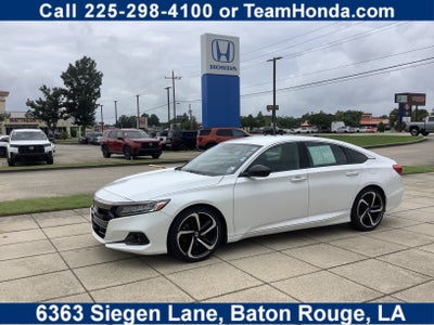 2021 Honda Accord Sedan Sport SE