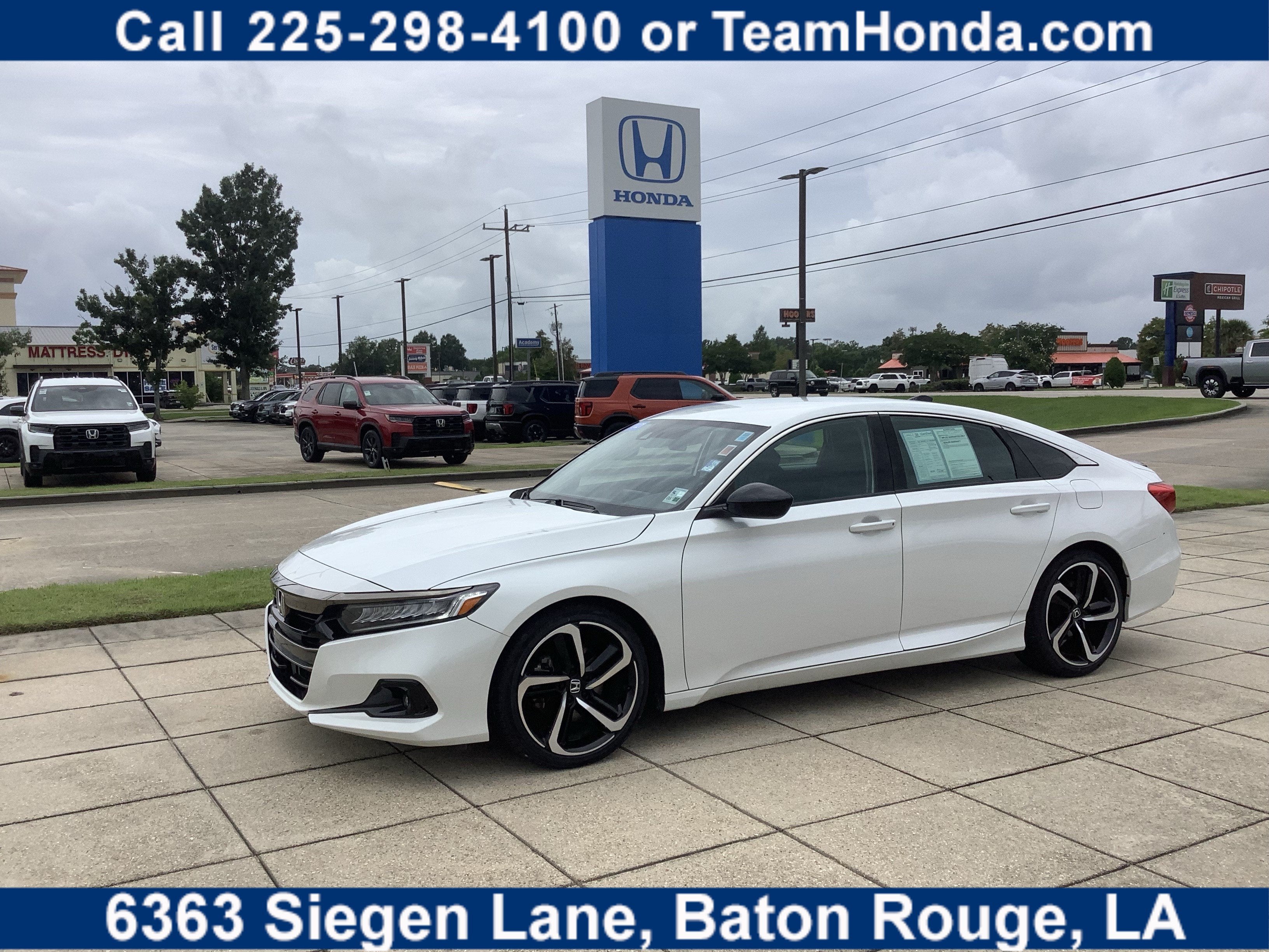 2021 Honda Accord Sedan Sport SE
