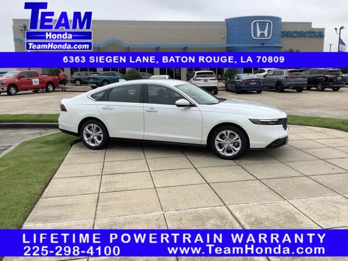 2025 Honda Accord Sedan LX