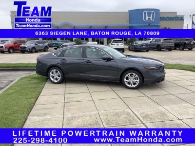 2025 Honda Accord Sedan LX