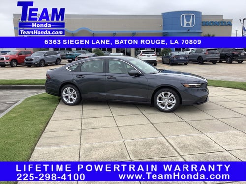 2025 Honda Accord Sedan LX