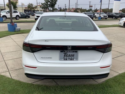 2025 Honda Accord Sedan LX