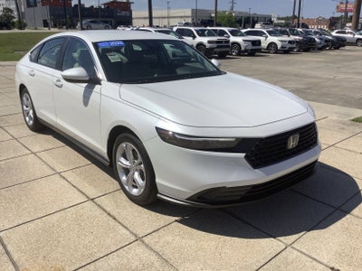 2025 Honda Accord Sedan LX