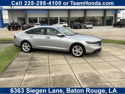2025 Honda Accord Sedan LX