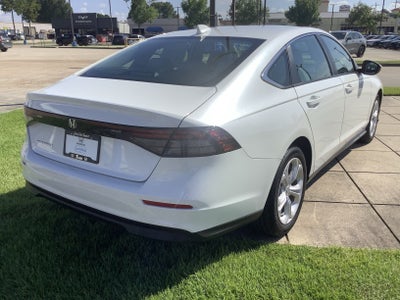 2025 Honda Accord Sedan LX