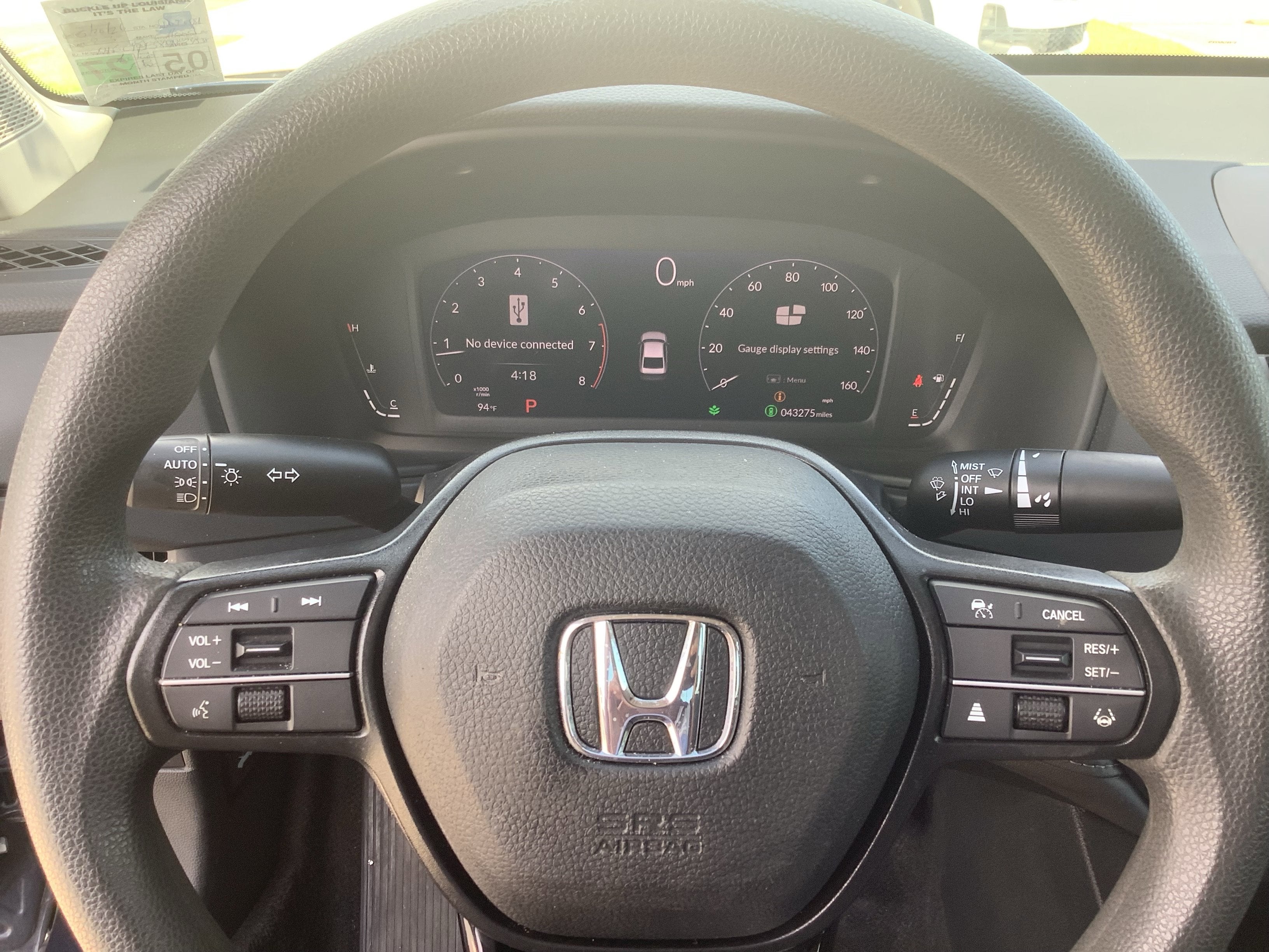 2023 Honda Accord Sedan EX