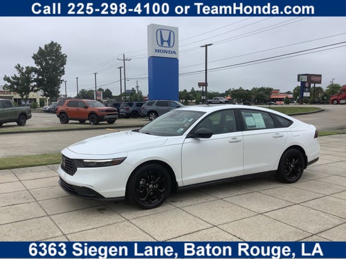 2025 Honda Accord Sedan SE