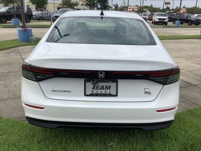 2025 Honda Accord Sedan SE