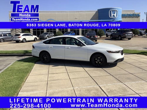 2025 Honda Accord Sedan SE