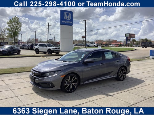 2021 Honda Civic Sedan Sport
