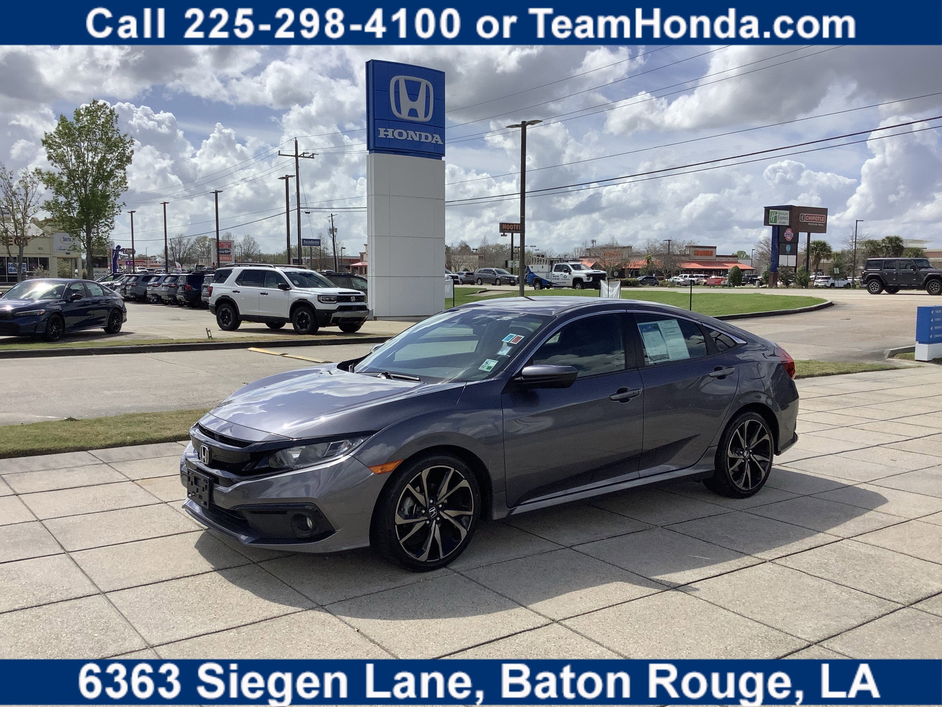 2021 Honda Civic Sedan Sport