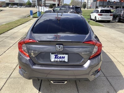 2021 Honda Civic Sedan Sport