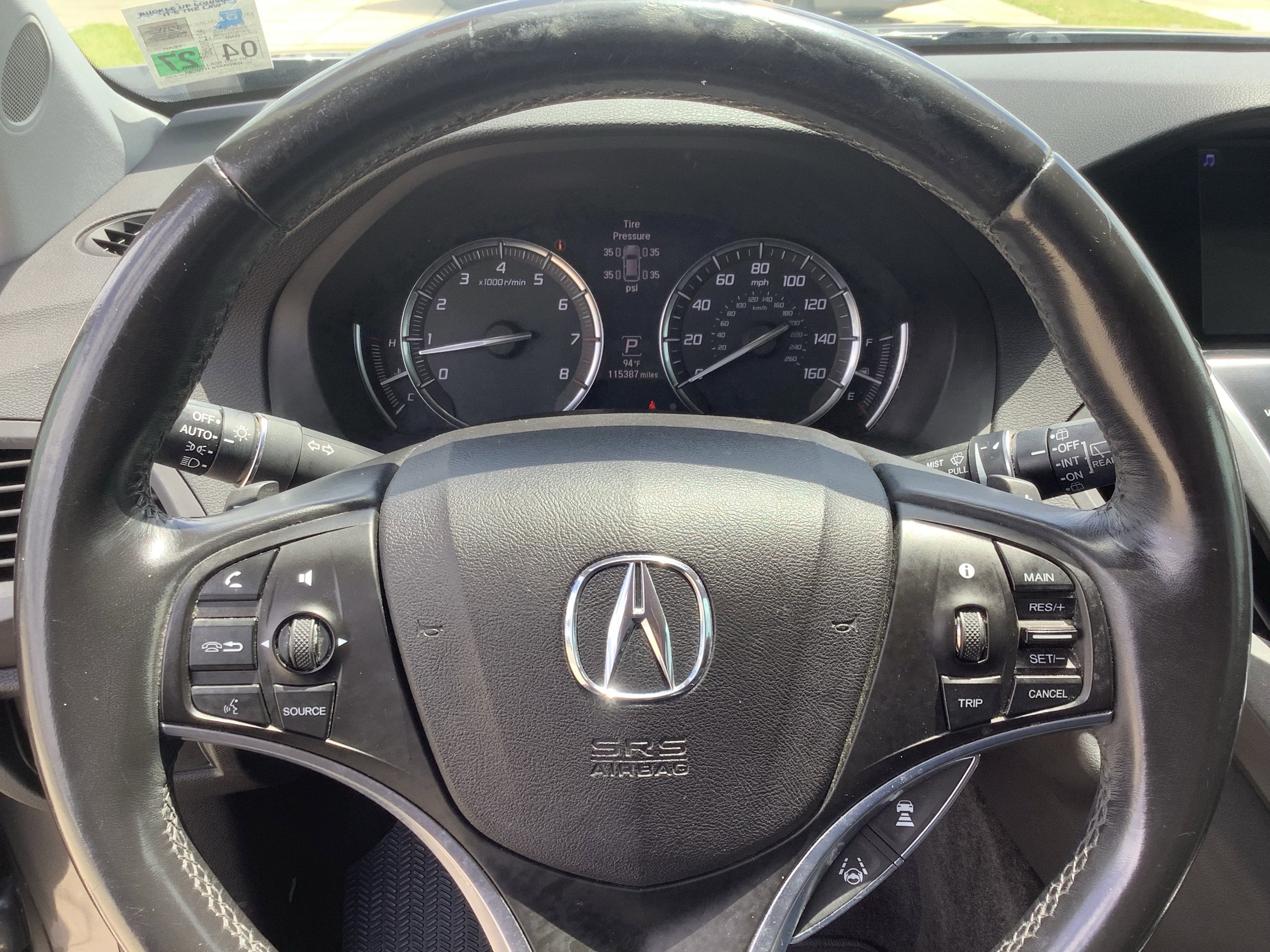 2017 Acura MDX 4DR FWD