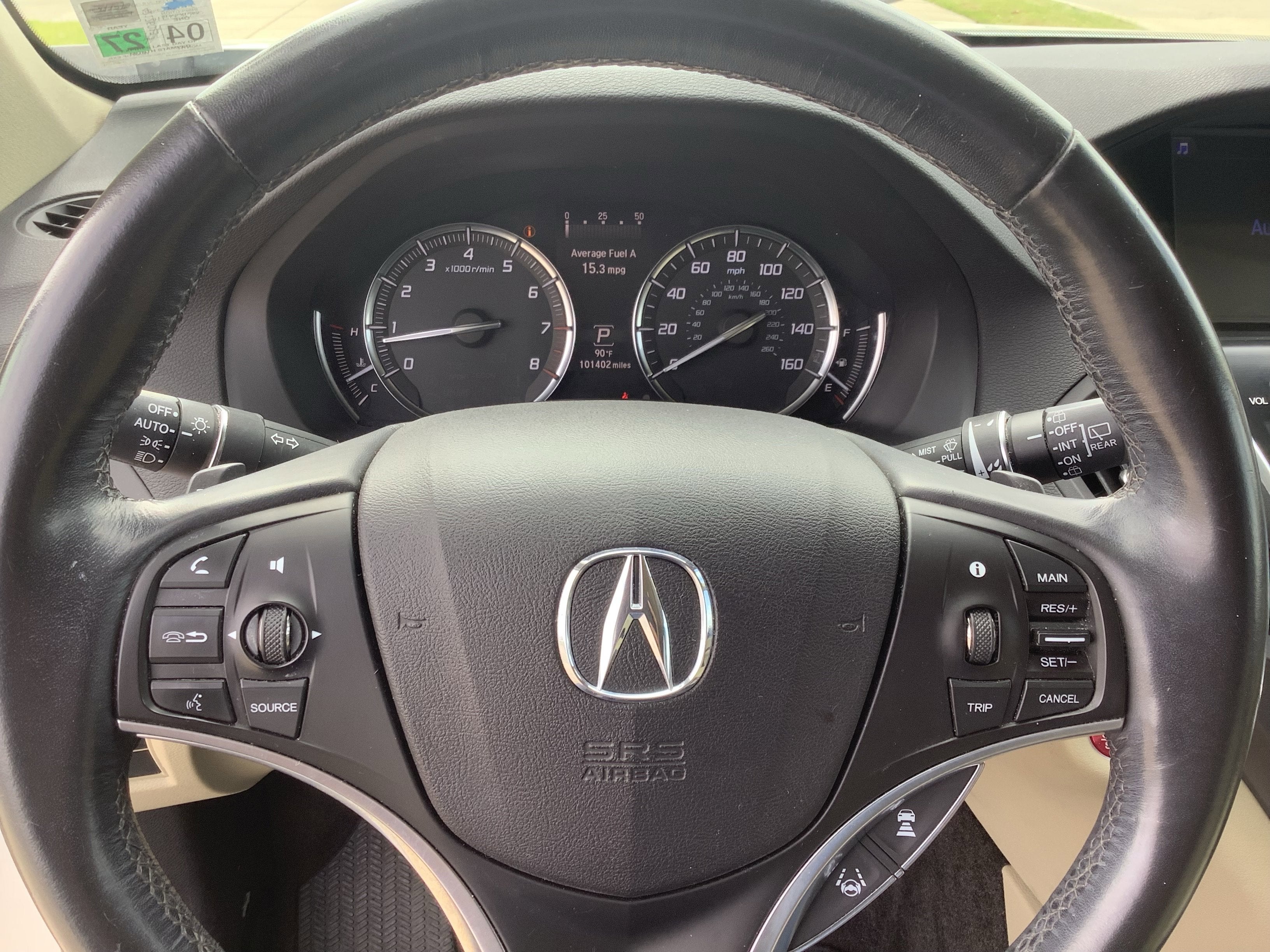 2017 Acura MDX 4DR FWD