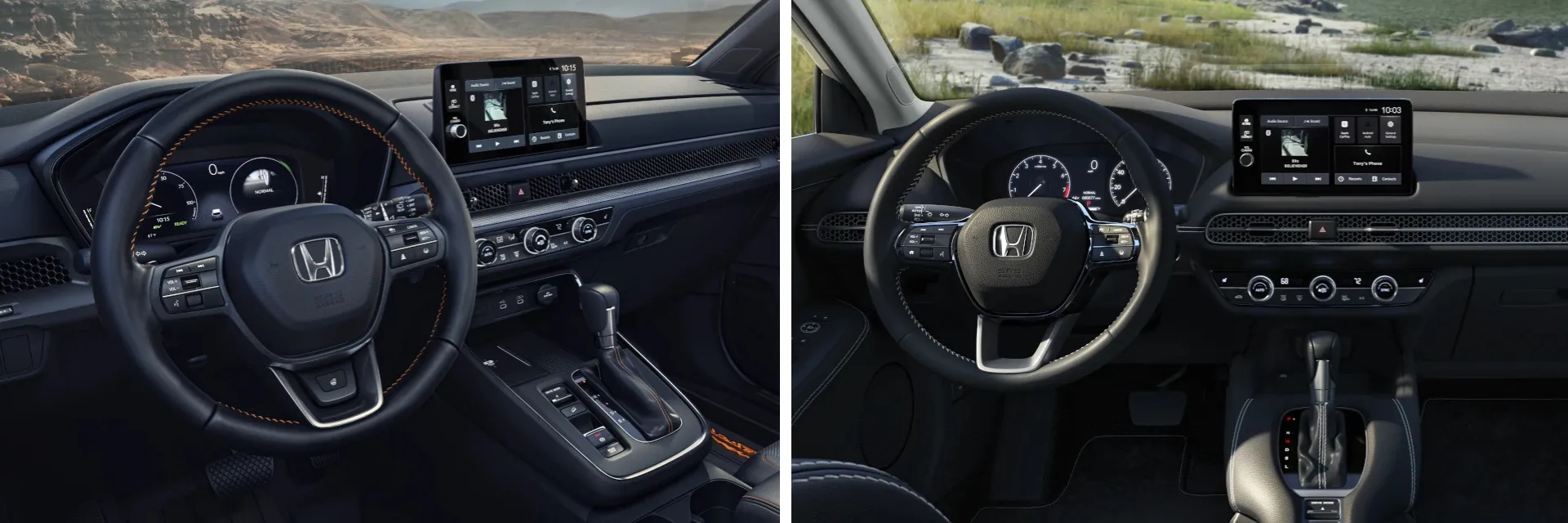 2026 Honda HR-V vs 2026 Honda CR-V Interior