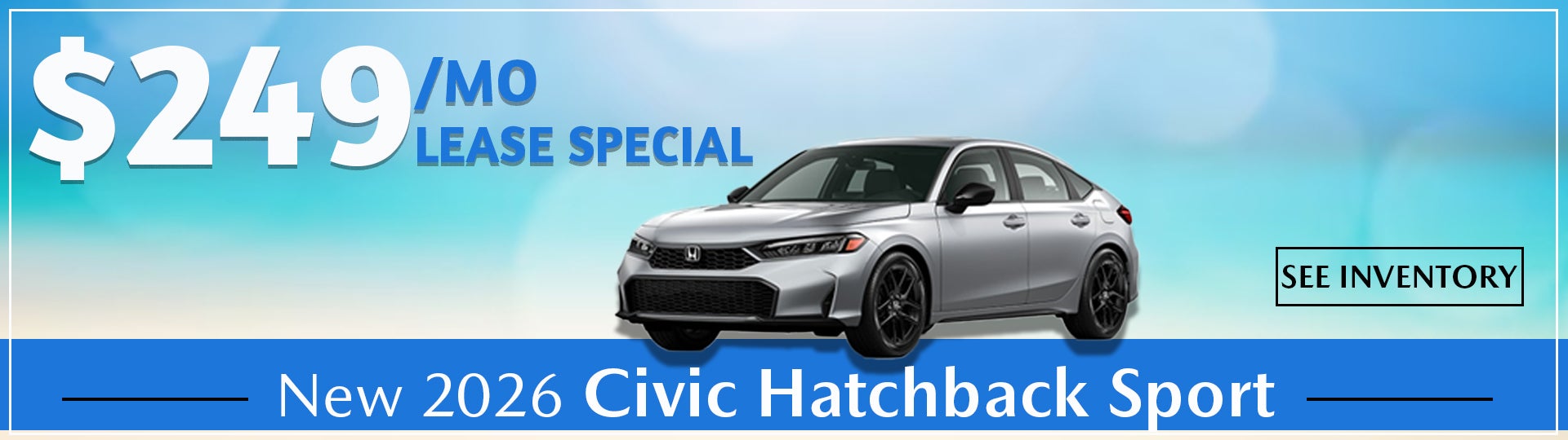 HONDA, LEASE, SPECIAL, CIVIC 