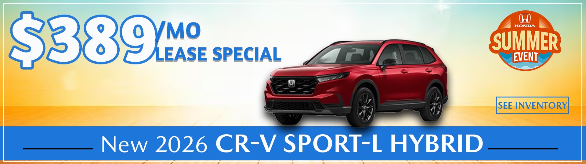 LEASE, HONDA, CR-V, SPECIAL 