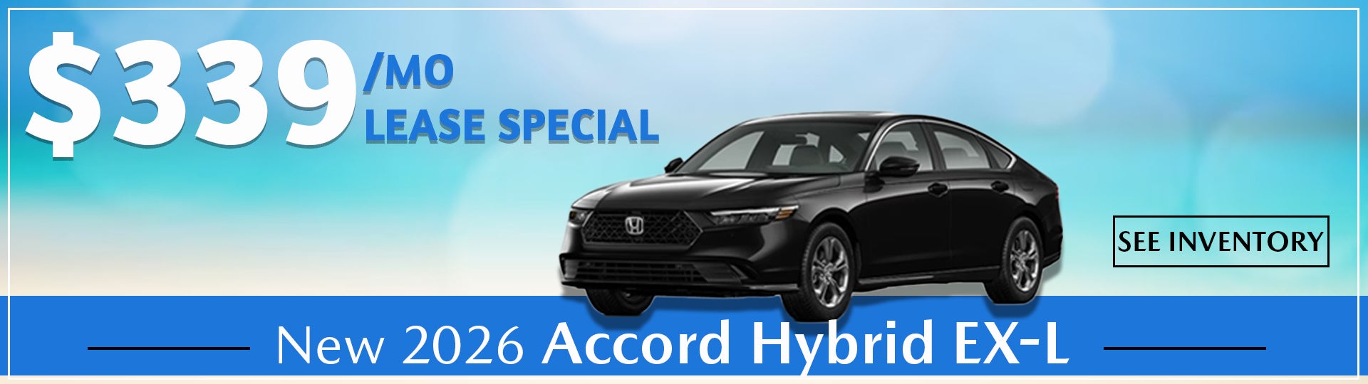 HONDA, LEASE, SPECIAL, ACCORD