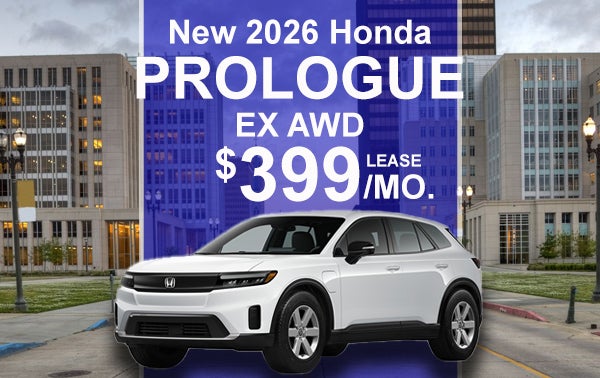 $399/MO. LEASE ON NEW 2026 PROLOGUE EX AWD
